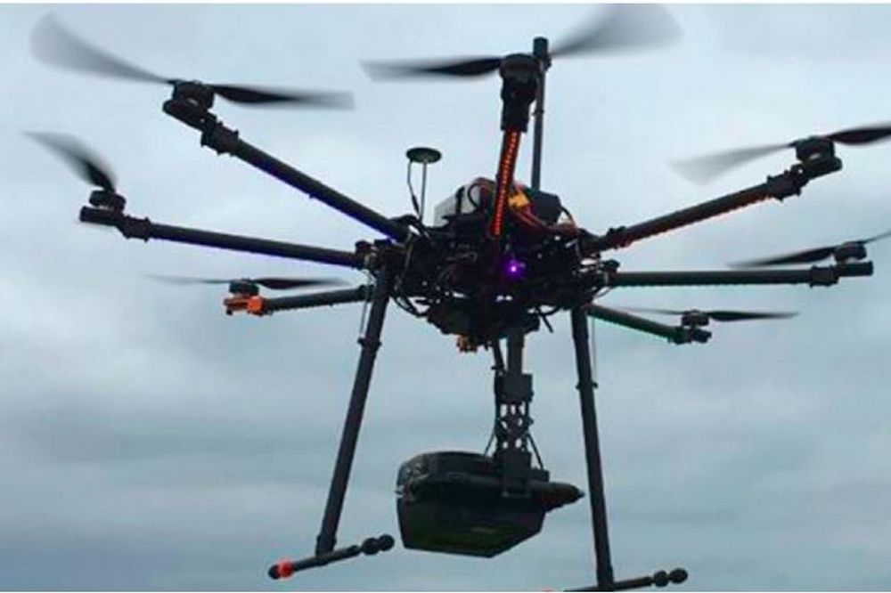 Предварительные археологические изыскания с помощью лидара, прикрепленного к дрону