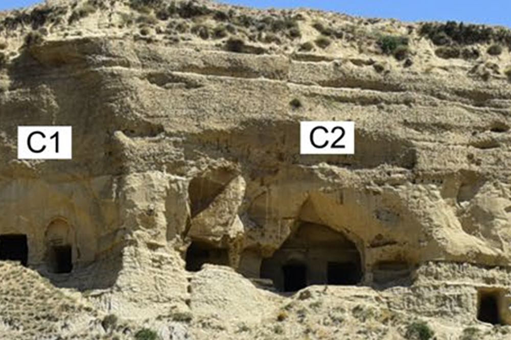 Трехмерный конечноэлементный анализ устойчивости пещерного монастыря Саберееби (Грузия). Часть 1