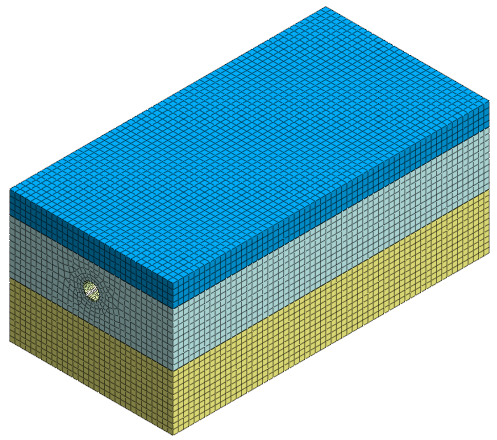Моделирование в midas GTS NX осадок слабых глинистых грунтов при динамических нагрузках от метро