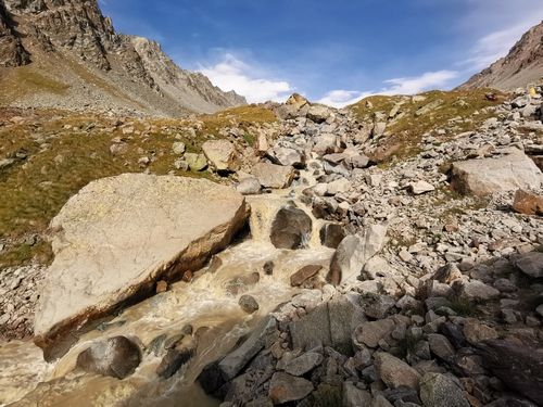 Эколого-геологические системы массивов крупнообломочных грунтов бассейна реки Ирикчат (Кабардино-Балкария)